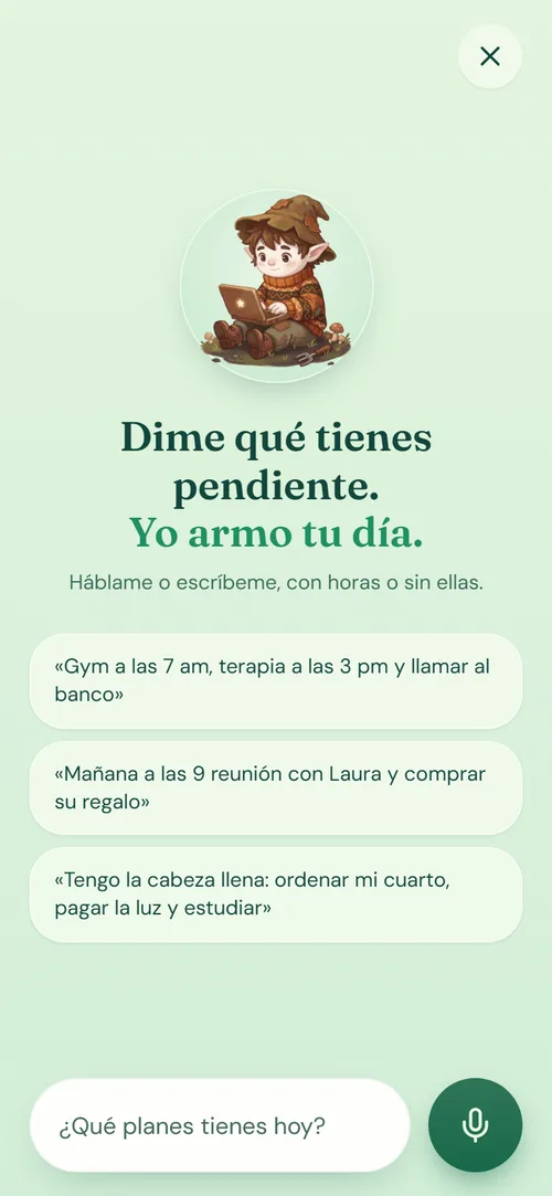 La app: el asistente para hablar o escribir lo que tienes pendiente